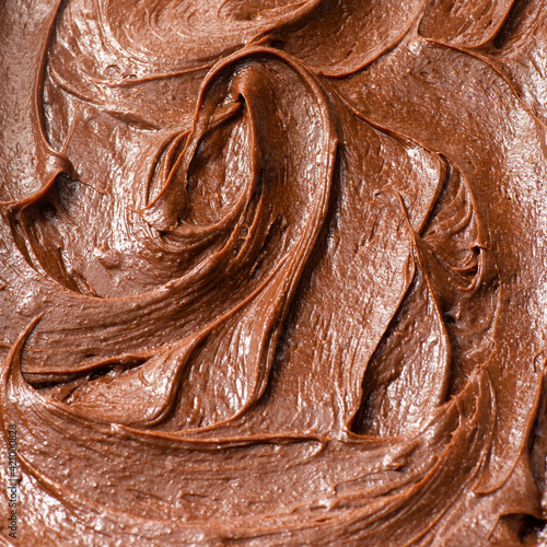 chocolate brownie batter photo