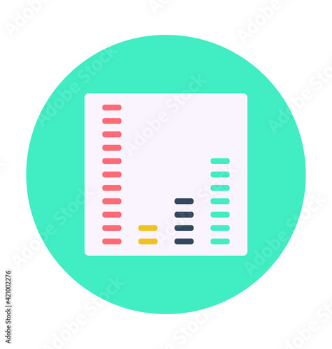 Sound Bars Colored Vector Icon