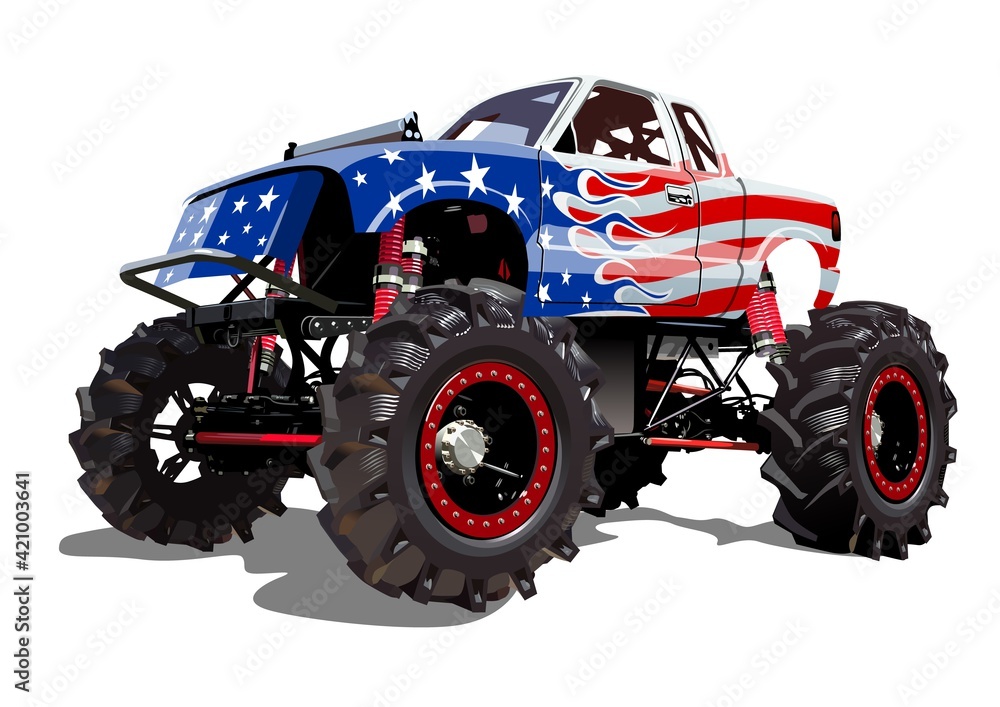 monster-jam-trucks-white-background