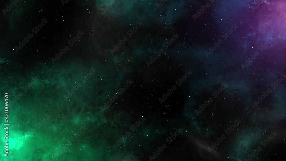 Fototapeta premium Space Starfield Nebula Promotion 