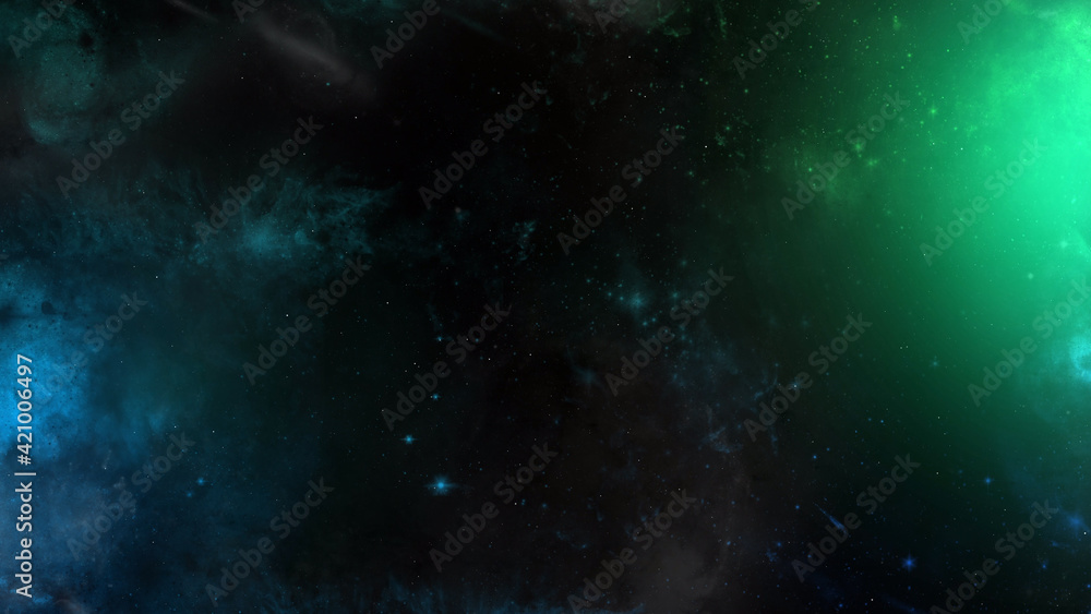 Fototapeta premium Space Starfield Nebula Promotion 