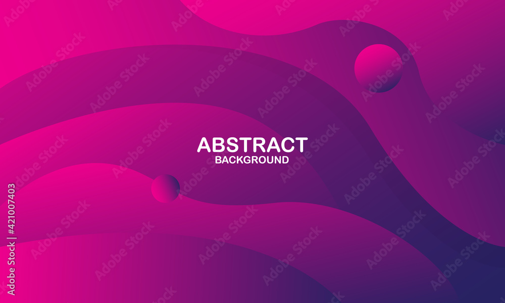 Abstract pink color background. Dynamic shapes composition. Eps10 vector	