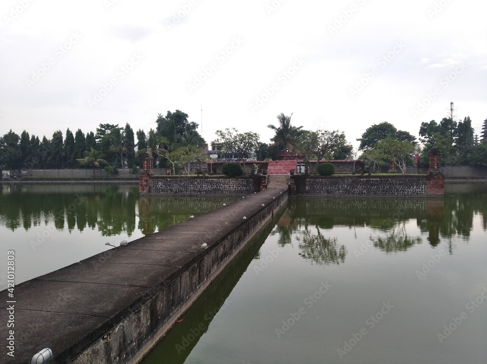Mayura Park is a tourist destination in Mataram City which has an interesting history