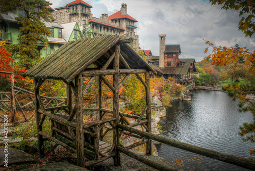Historic Mohonk Mountain House in New Paltz New York photo