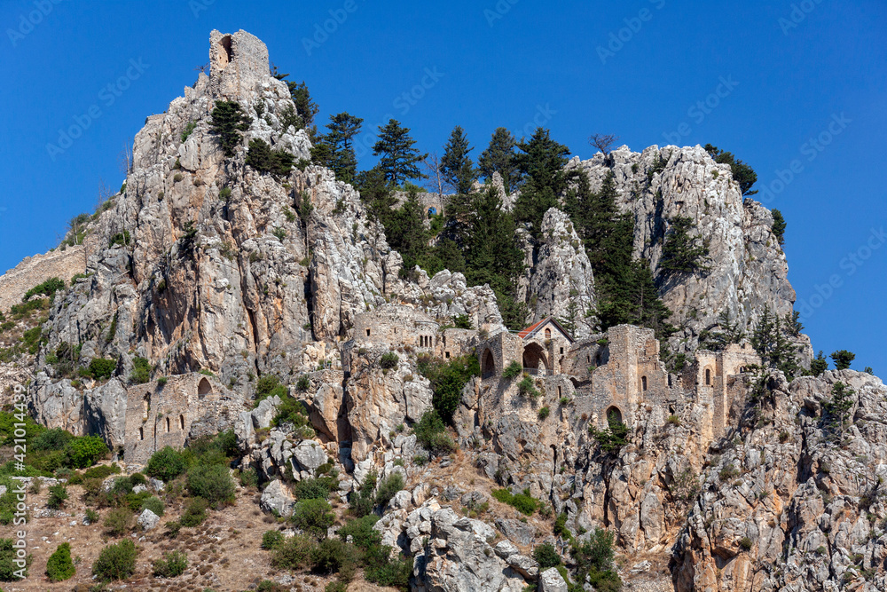 Ruins of St. Hilarion Castle - Turkish Cyprus Ruins of St. Hilarion Castle - Turkish Cyprus