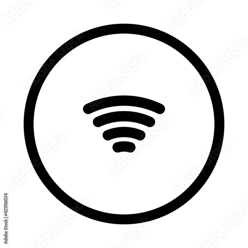 Contactless NFC payment line icon in black, RFID credit card, wireless pay simple minimalistic illustration. Trendy flat style for app, graphic design, infographic, web site, ui, ux. Vector EPS 10