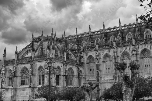 The Monastery of Batalha is a Dominican Convent in the municipality of Batalha, in the district of Leiria of Portugal.It is one of the best and most important Late Gothic architecture in Portugal