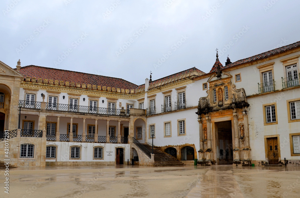 COIMBRA, PORTUGAL : University of Coimbra, established in 1290, one of the oldest universities in the world. UNESCO World Heritage site.Portuga