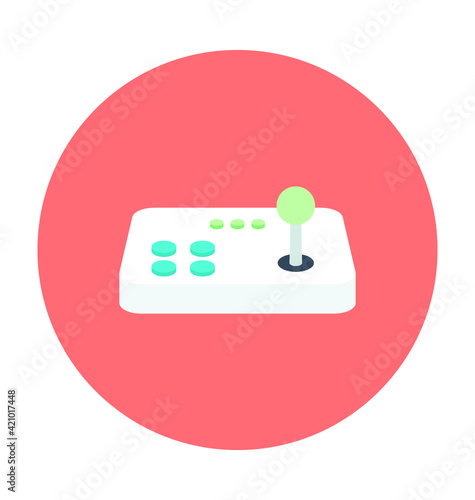 Joystick Colored Vector Icon