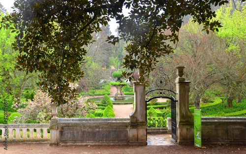 the Botanical Garden of the University of Coimbra in Portugal. The garden was founded in the 18th century and belongs to the most popular spots in the city.