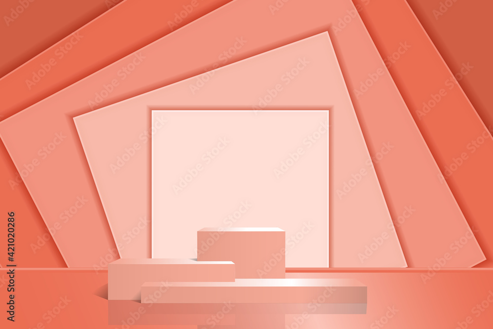 Product podium, pink, 3d realism. Product podium, pink, 3d realism.