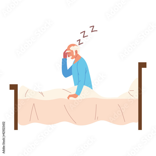 old man sleeplessness