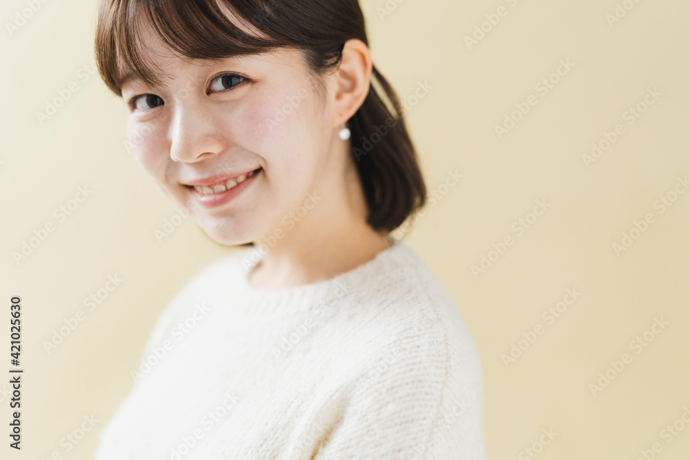 爽やかな女性 爽やかな女性