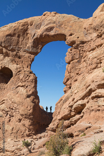 Under the Turret Arch in Arches