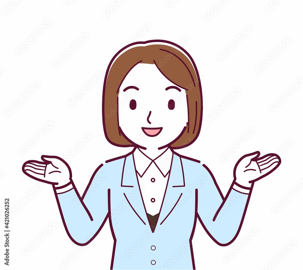 人物の正面 人物の正面