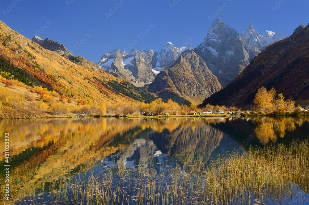 Lake in Caucasus
