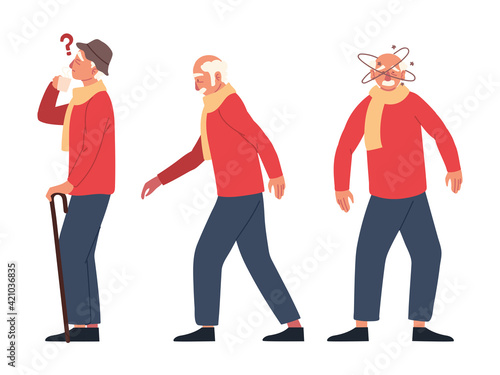 parkison symptoms man