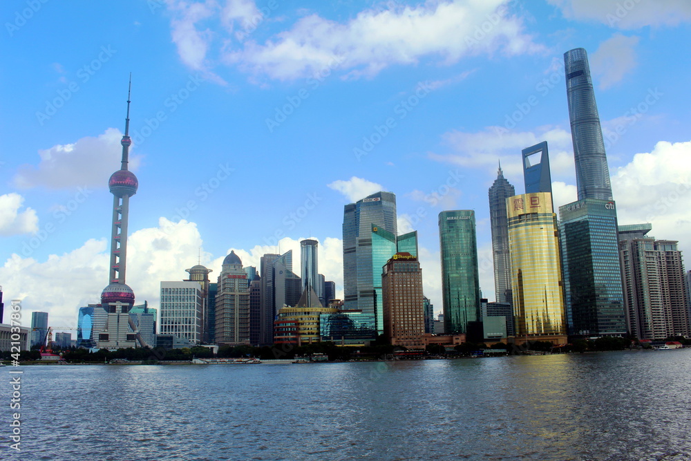 Obraz premium Shanghai Bund, China