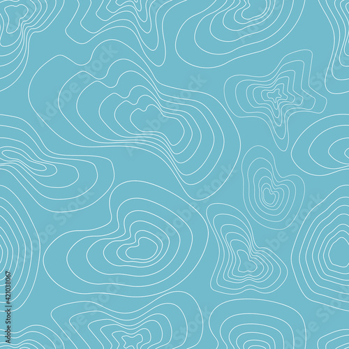 Abstract waves. Seamless pattern