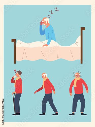set parkinson symptoms