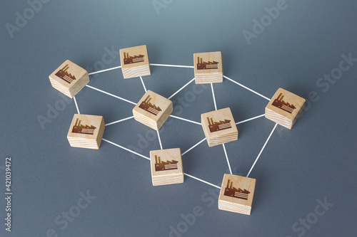 Photography Industrial plants and factories network