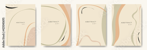 Modern abstract background.minimal trendy style. various shapes set up design templates good for background postcards poster wallpaper brochure invitation social media and other.vector illustration