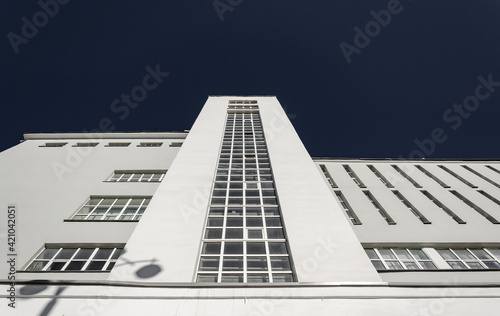 The building was built in 1930 in the constructivist style.