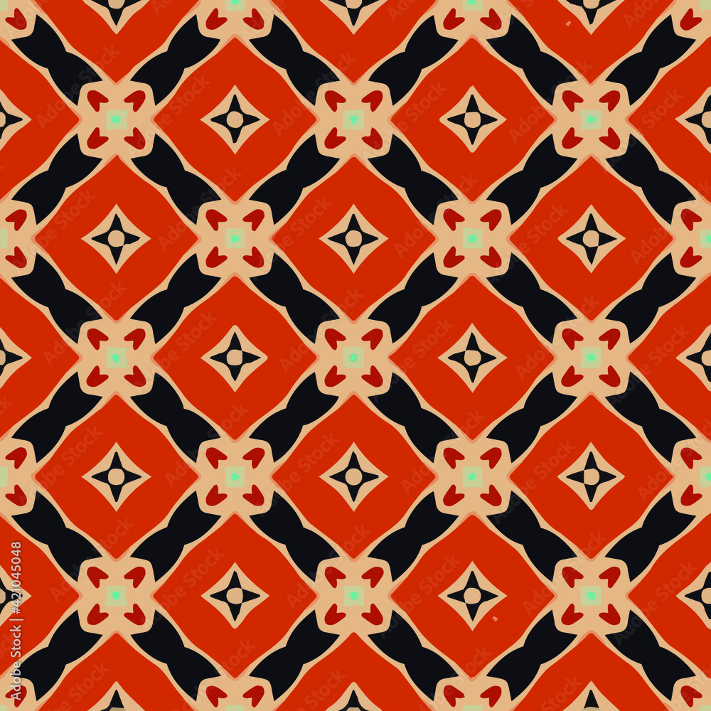 Geometric vector pattern with triangular elements. Seamless abstract ornament for wallpapers and backgrounds. Geometric vector pattern with triangular elements. Seamless abstract ornament for wallpapers and backgrounds.