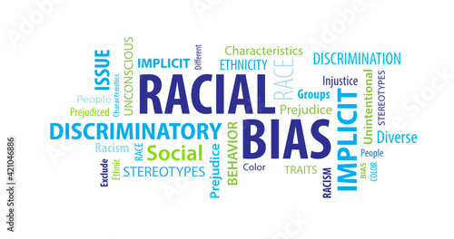 Racial Bias Word Cloud
