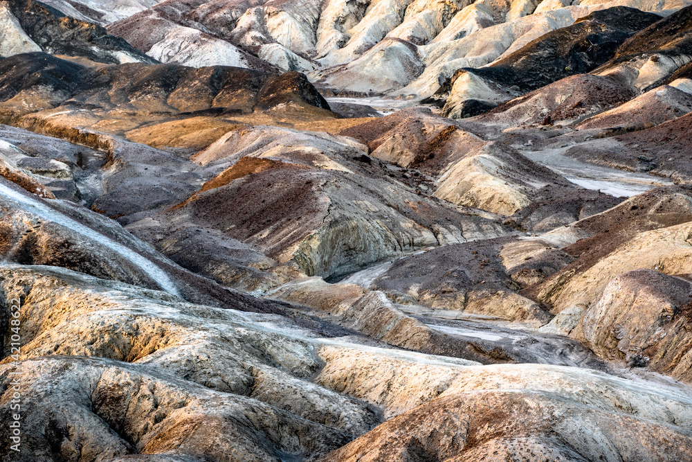 Beautiful colorful Death Valley National Park landscape travel image with mountains Beautiful colorful Death Valley National Park landscape travel image with mountains