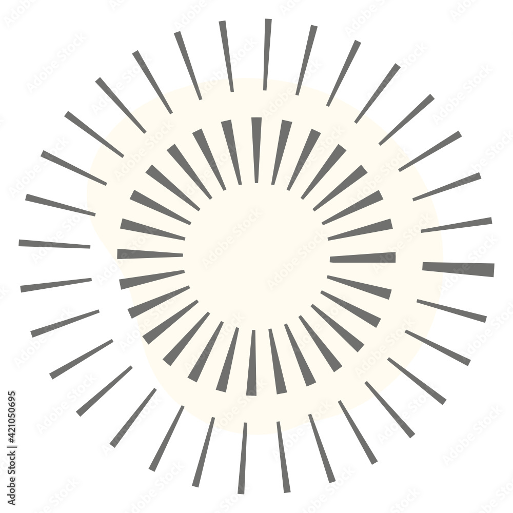 Line art of sun rays, sunbrusting tattoo
Line art of sun rays, sunbrusting tattoo