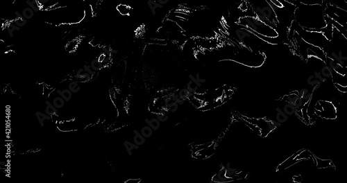 3d rendered deep black liquid abstract background. Dark fluid water surface t...
