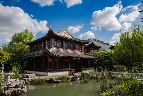 Traditional Chinese Style  building  in Suzhou