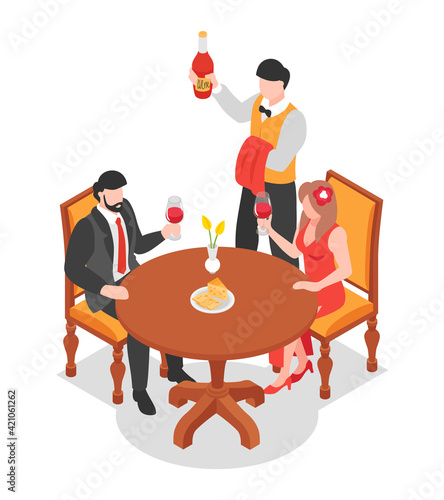 Wine Tasting Illustration