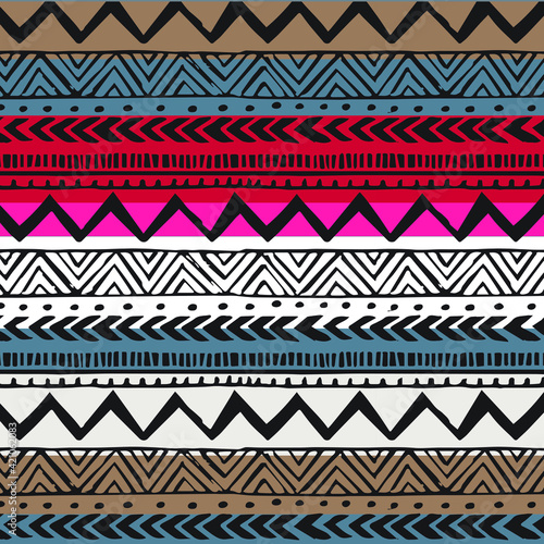 Nordic pattern illustration vector. New Year or winter design. Sweater ornaments for scandinavian pattern. Vector illustration.