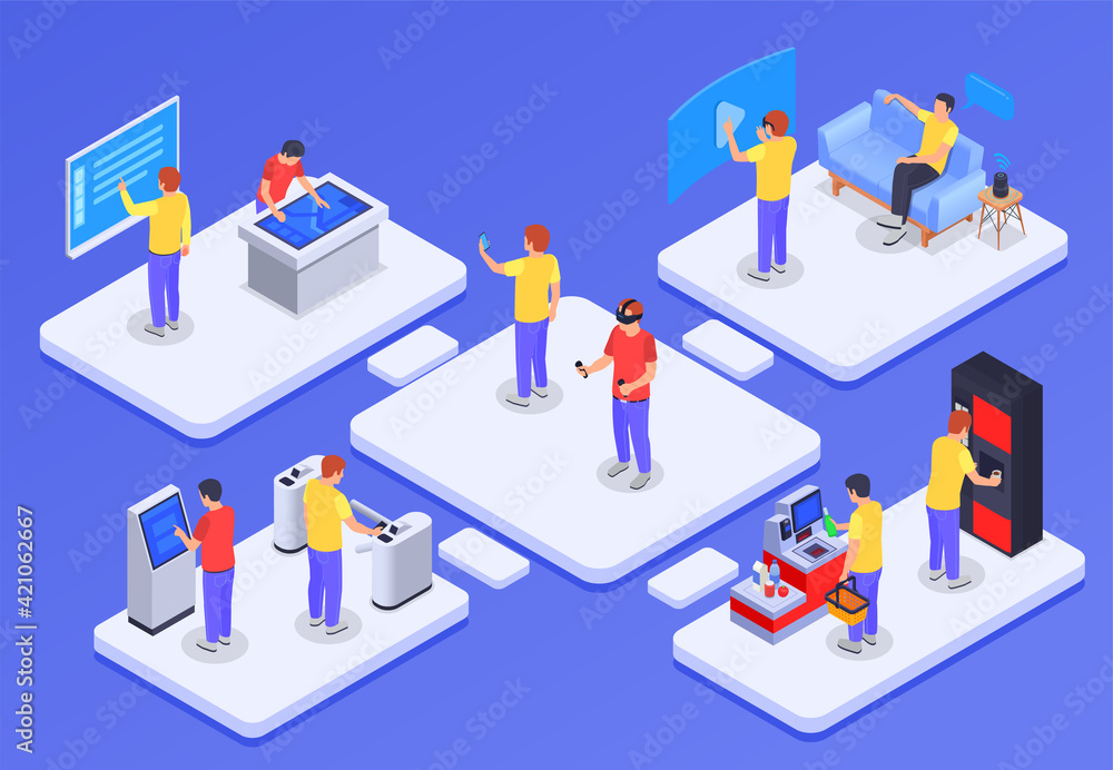 People And Interfaces Concept People And Interfaces Concept