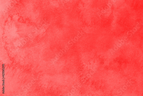 Abstract red watercolor background texture