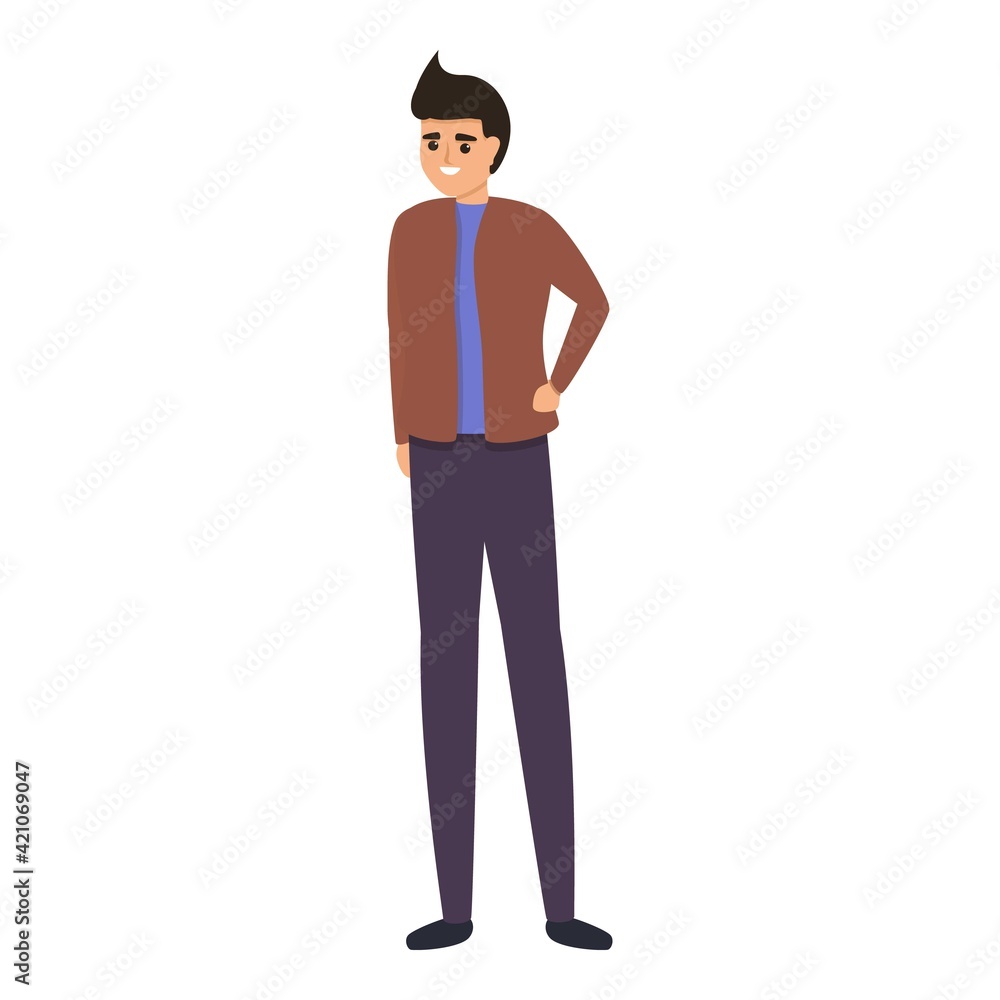 Self respect icon. Cartoon of self respect vector icon for web design isolated on white background Self respect icon. Cartoon of self respect vector icon for web design isolated on white background