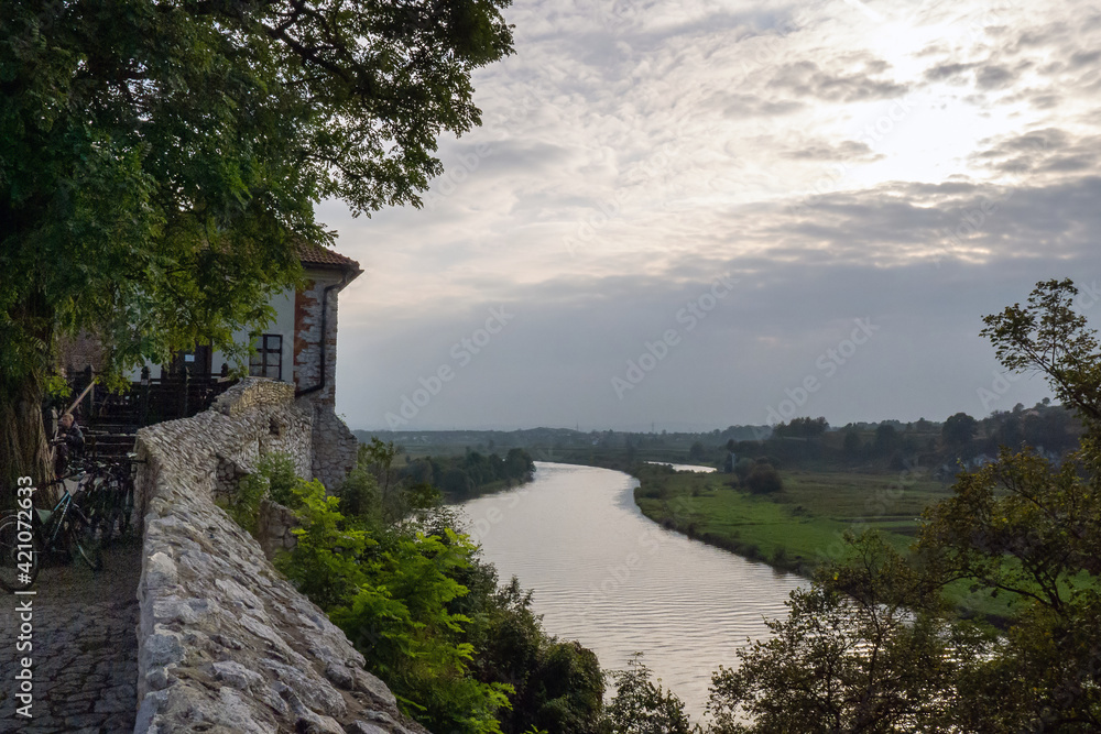 Vistula River, Tyniec near Krakow, Poland