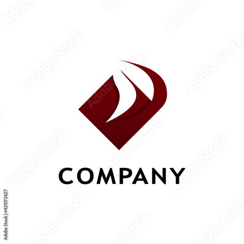 Logo D Letter Design with Fonts and Creative Letters.