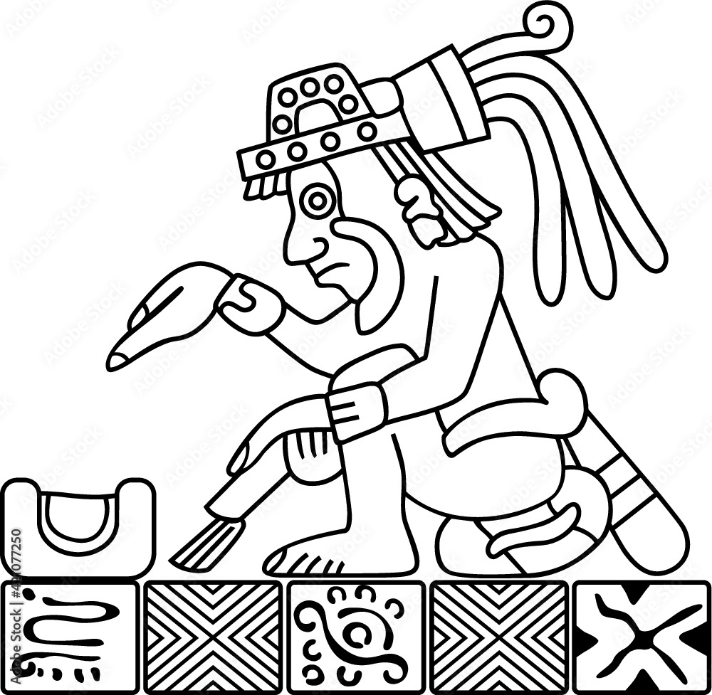Tlacuilo, pintor prehispánico, hacedor de códices