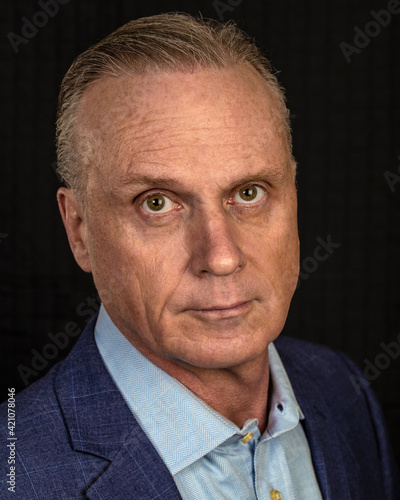 Male looking at camera