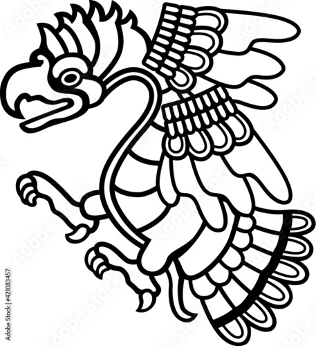 Águila prehispánica