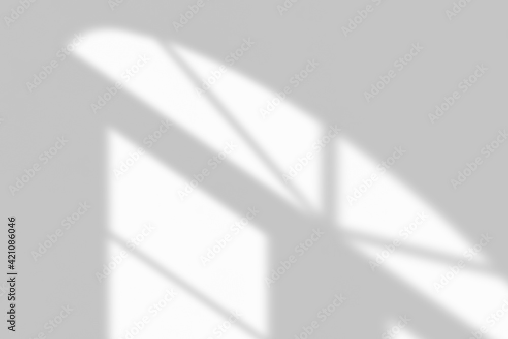 Window shadow drop on white wall background Window shadow drop on white wall background