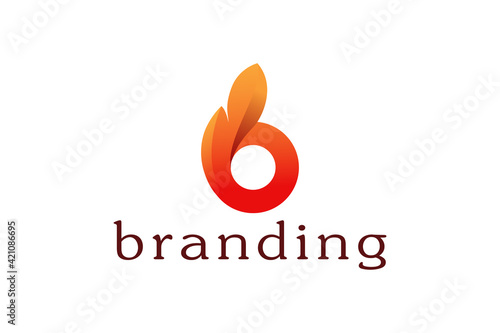 Letter b logo