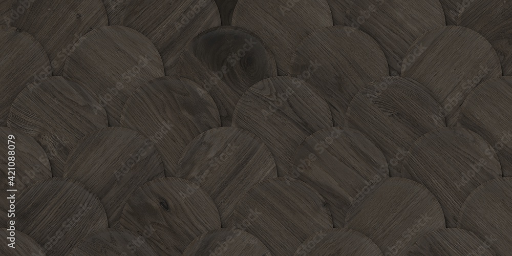 Abstract paneling pattern. Wood texture. Interior Design wallpaper . 3D