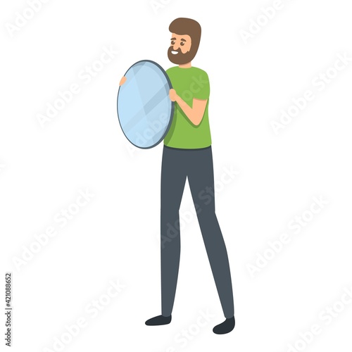 Light photo helper icon. Cartoon of Light photo helper vector icon for web design isolated on white background