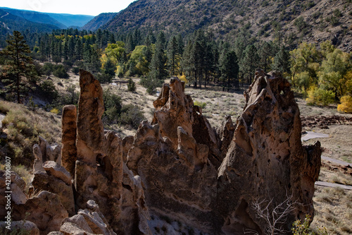Bandelier National Monument in New Mexico photo