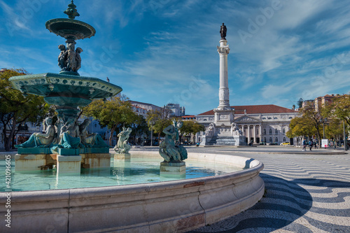 view of Lisbon Downtown