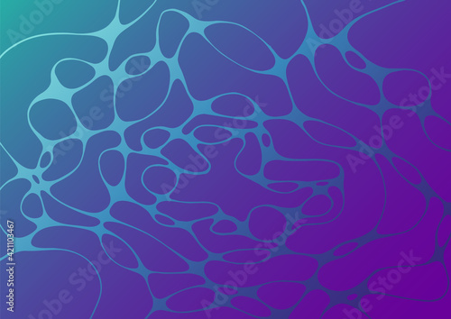 Abstract electromagnetic field fluid vector background.